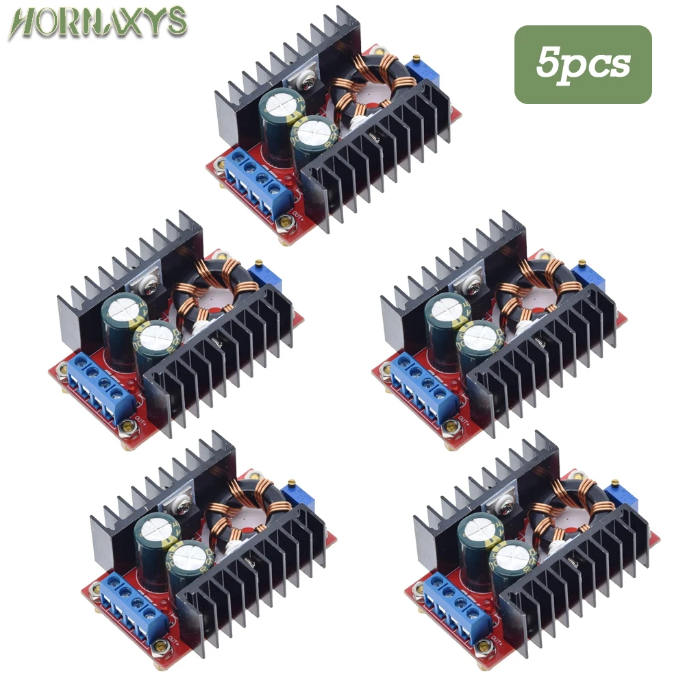 5/1 Stück DC-DC 9A 300W 150W Aufwärtswandler Abwärtswandler 5-40V zu 1,2-35V Strommodul LED-Treiber XL4016