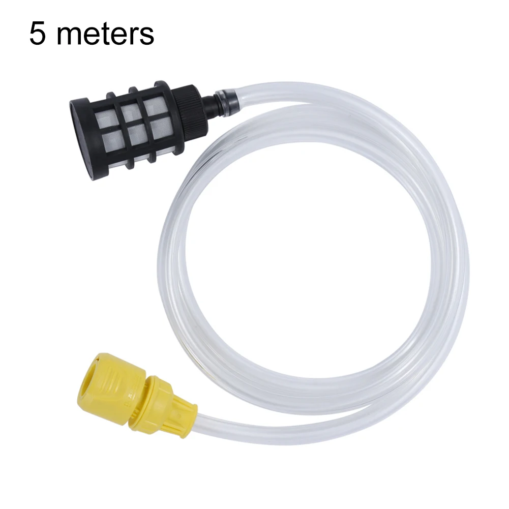 2 Pcs Self Priming Suction Pipe For Karcher K2 K3 K4 K5 K6 High Pressure Washer Water Inlet Hose Garden Cleaning Equipment