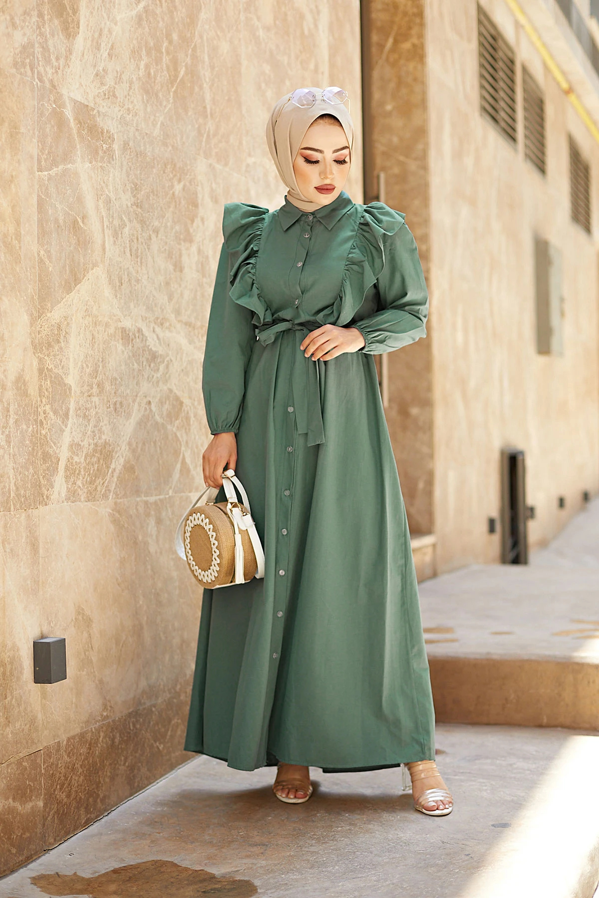 Dress women's dresses 2021 kaftan abaya long Muslim evening dresses hijab abayas Turkish Hijab Party Casual women clothes