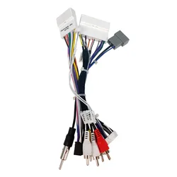 Prise de câble de lecteur d'autoradio, adaptateur de montage Canbus, kits de tableau de bord pour Nissan SYLPHY, GENTRA KICKS, Qashqai, X-Trail, NAVARA, Terra, RZC