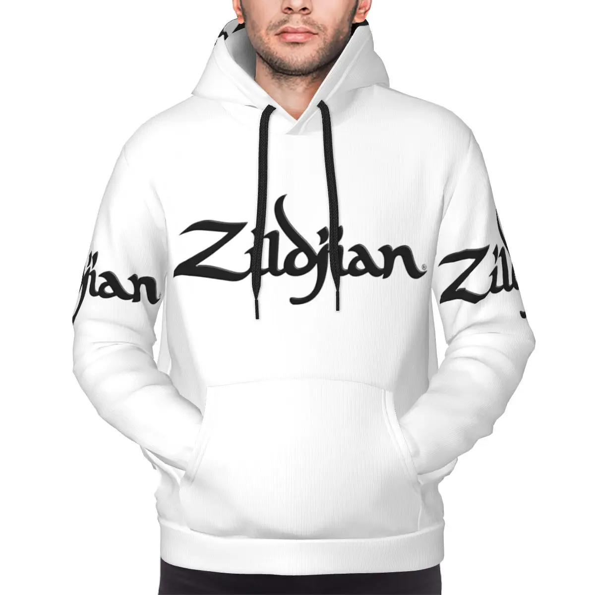 Zildjian tambores baterista tambor música platillos percusión sudaderas con capucha pulóver Otoño Invierno hombres mujeres sudadera camisetas de manga larga