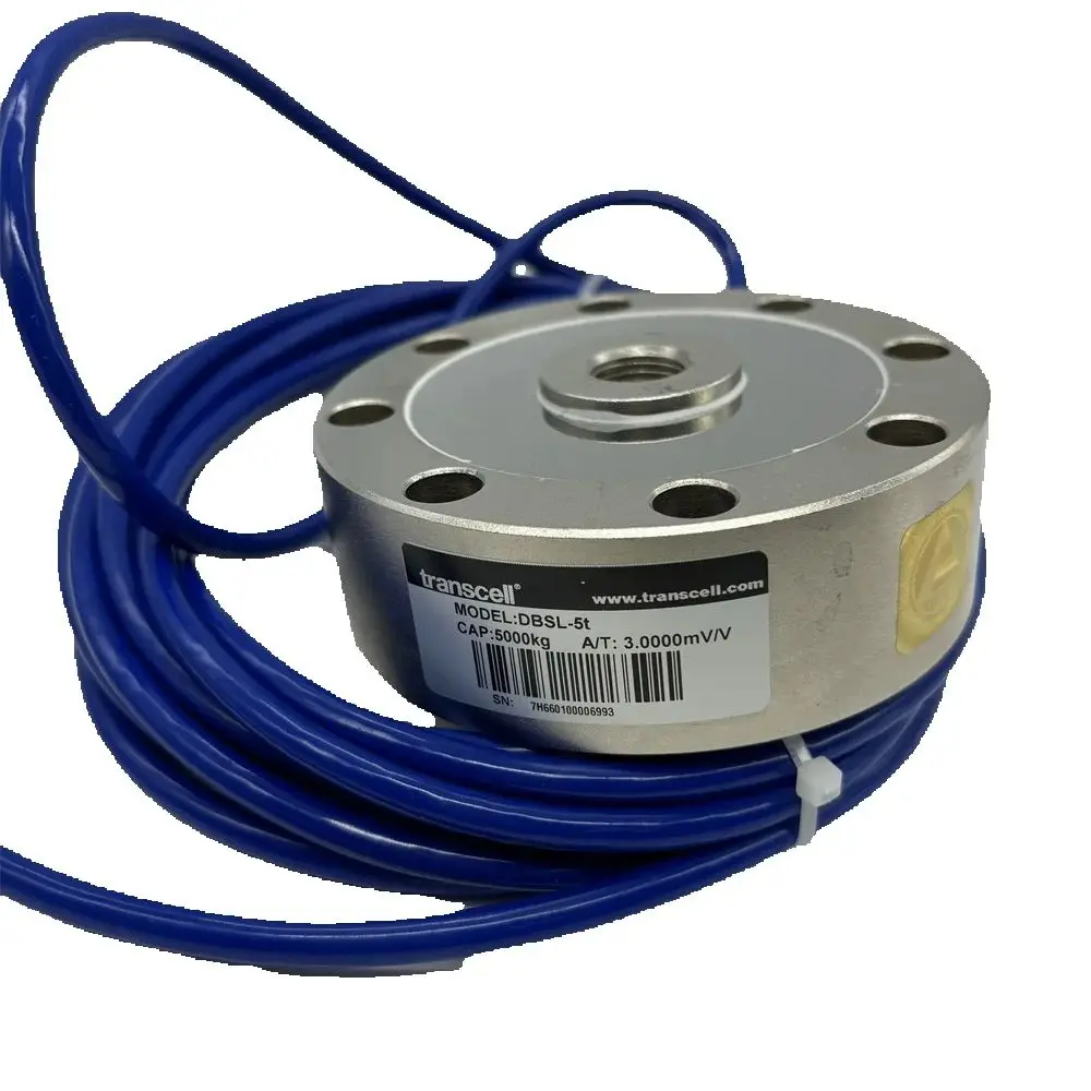 

Transcell DBSL-1T 2T 3T 5T 10T tons pancake type load cell for testing machine, truck scales