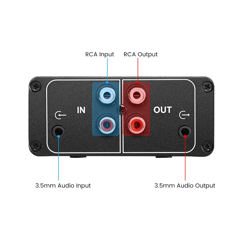 AIYIMA Mini Âm Thanh Di Động Tiền Khuếch Đại Nhà DIY Nhà Hát Preamp Hifi Stereo Tiền Khuếch Đại RCA Jack 3.5Mm Có Nút Điều Chỉnh Âm Lượng