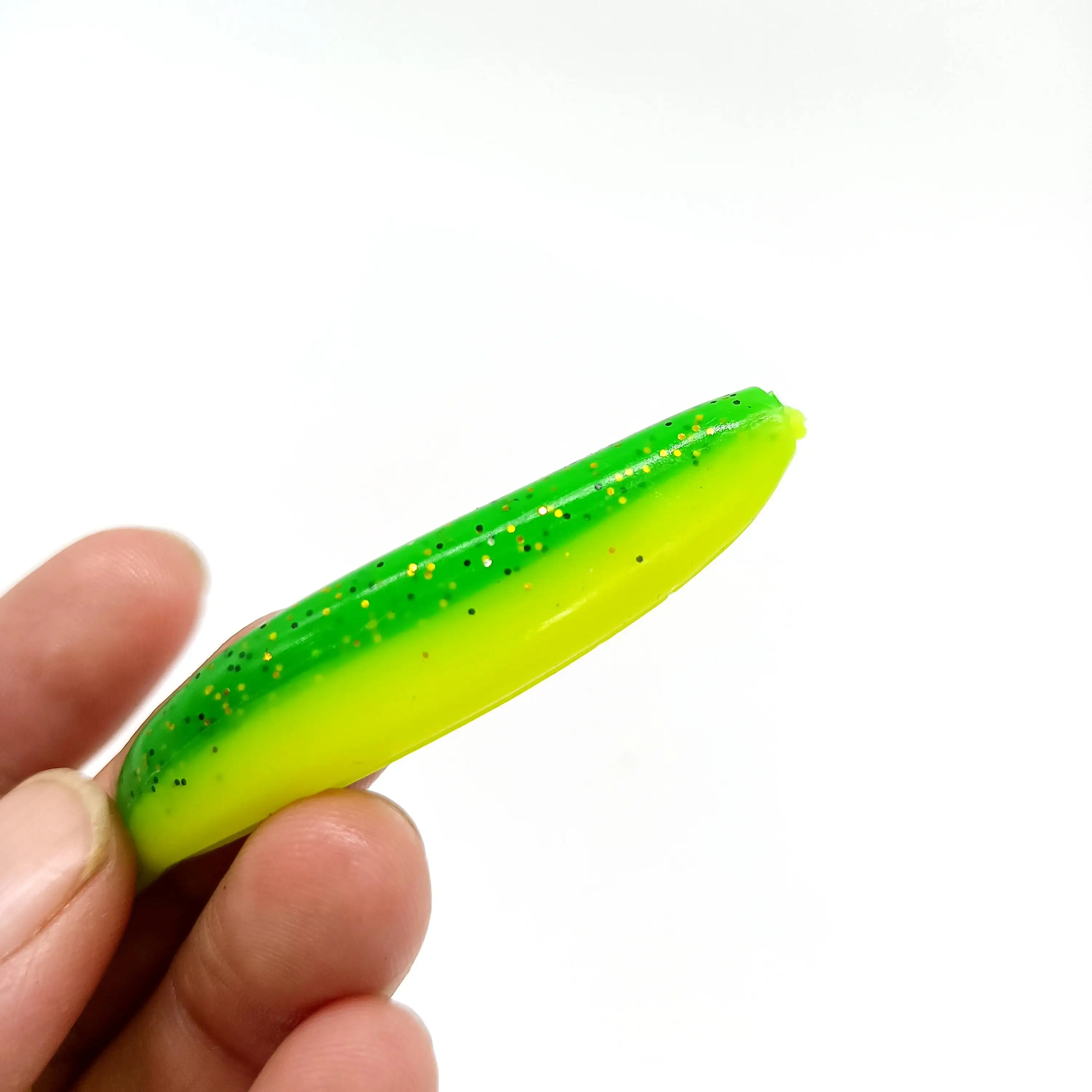 DUODUOYU 5PCS Shad Wurm Weichen Köder 4,2g/90mm T Schwanz Jigging Wobbler Künstliche Silikon Swimbait Bass hecht Angelgerät – Detail 14