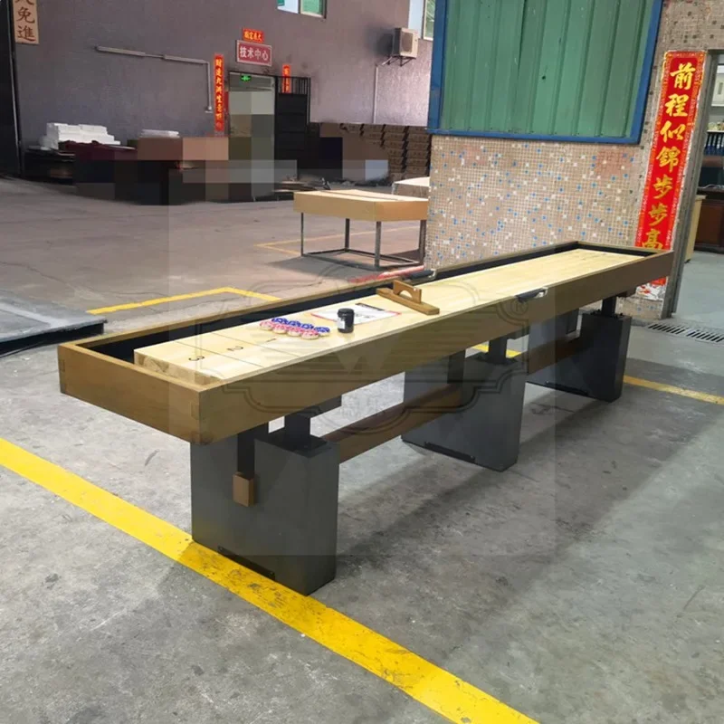 Solid wood sandpot table curling sports and leisure equipment scoring ball senior club villa
