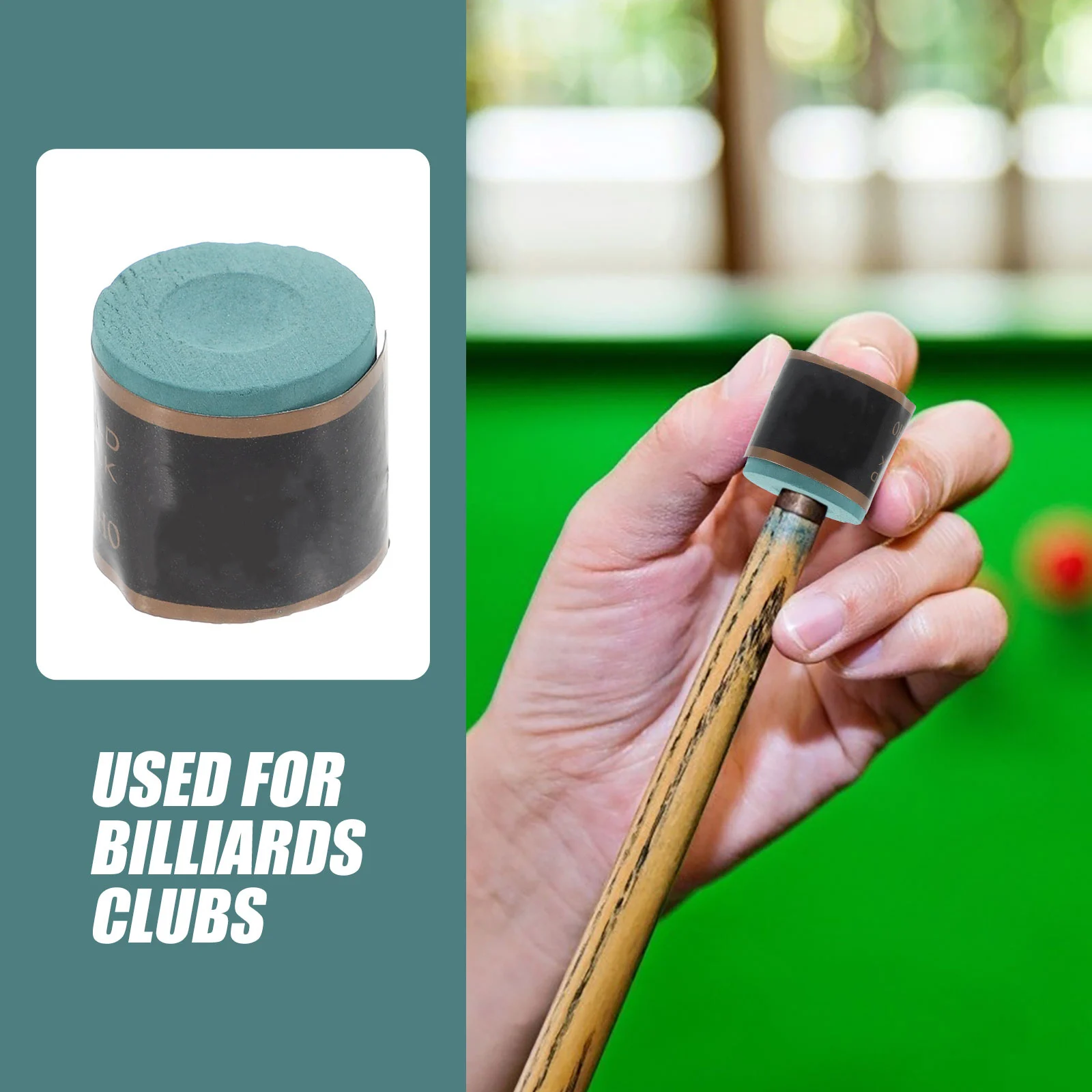 

Billiard Powder Table Accessories Cue Blue for Sticks Chalk for Hands Pool Game Supplies Billiard Stick Set Pool Cue Chalk