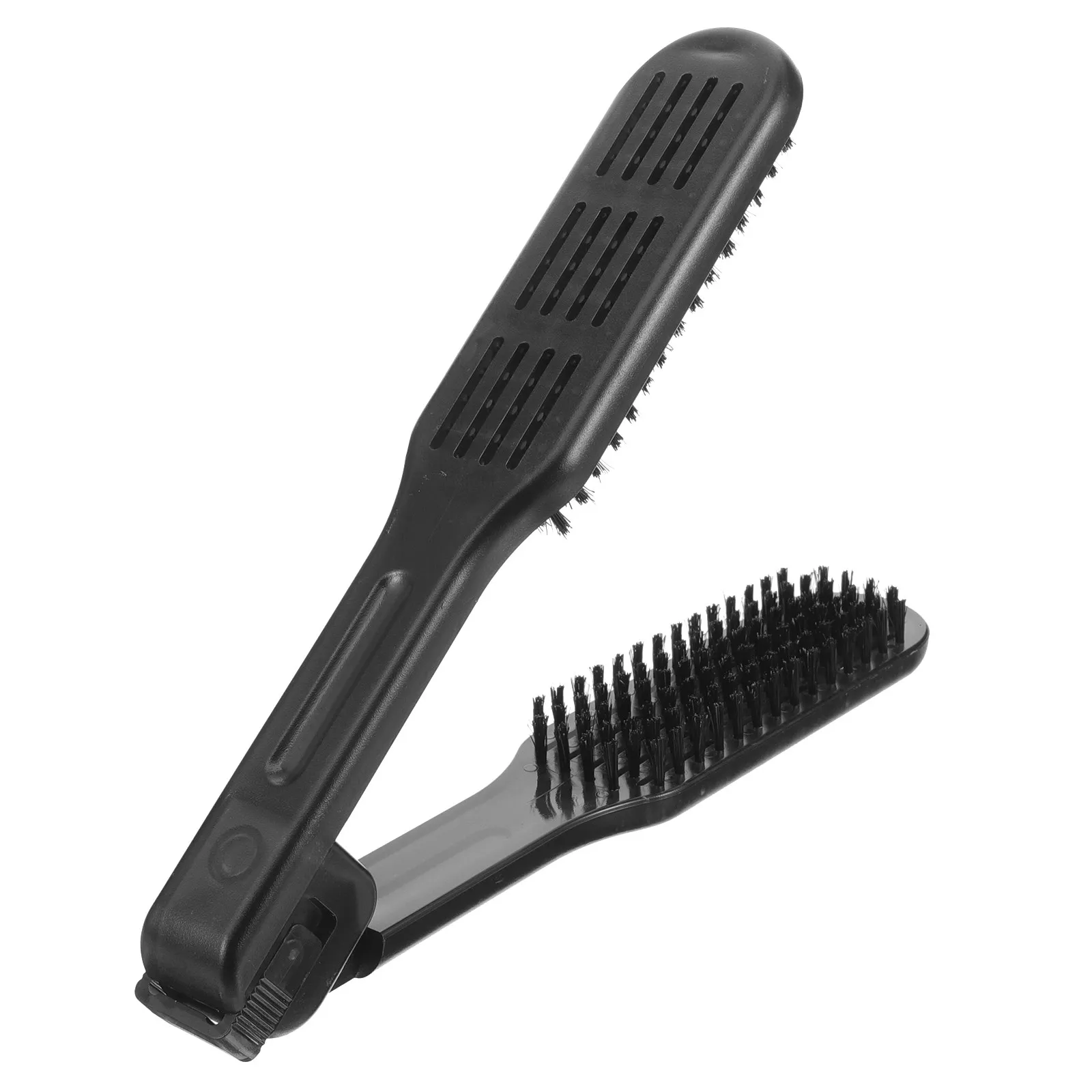 

Hair Straightening Brush Ceramic Heating Technology Flat Iron Comb for Smooth Straight Hair Styling