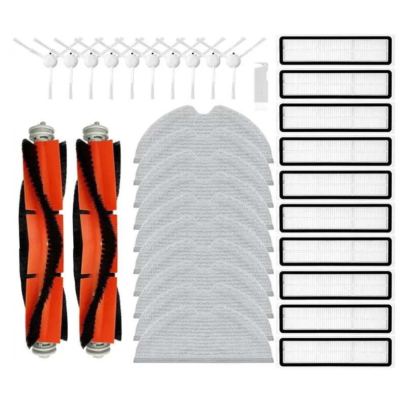 

WHYY-For Dreame D9 / D9 Max / L10 Pro / Trouver LDS Finder Robot Vacuum Roller Side Brush Mop Filter Spare Parts Accessories