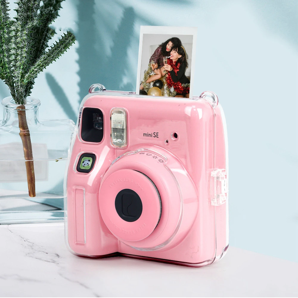 Прозрачный защитный чехол для камеры Instax Mini Se ударопрочный пылезащитный чехол для камеры