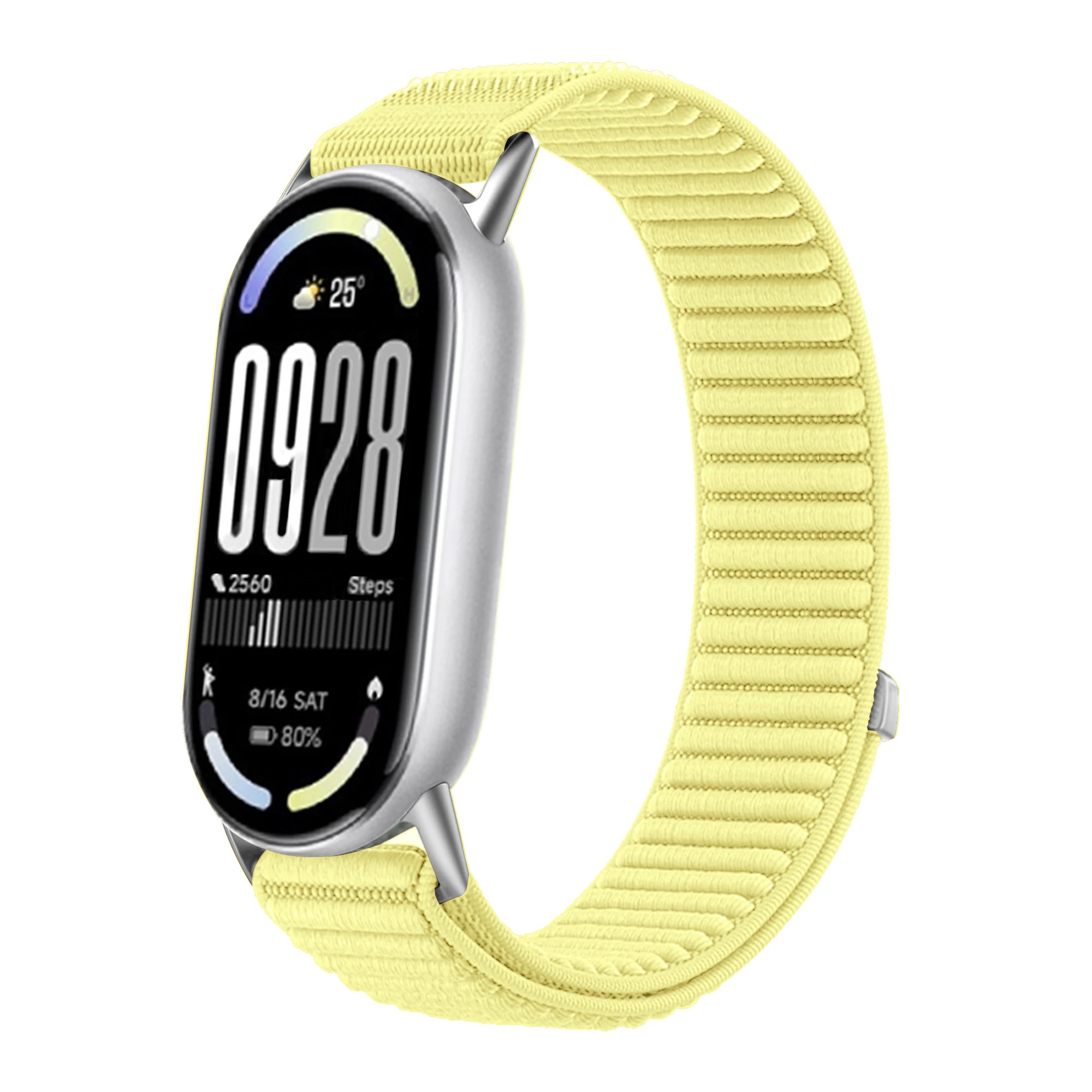 Atmungsaktives Nylonarmband für Xiaomi Mi Band 10 9 8, Sportarmband, Ersatzarmband für Xiaomi Mi Band 10, Uhrenarmband-Zubehör