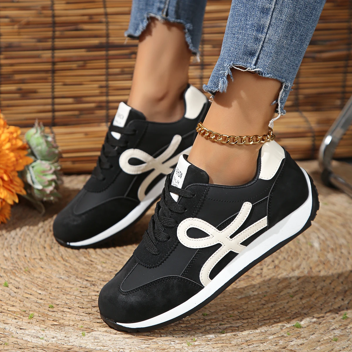 Spring and Autumn Sneakers Women 2024 New Casual Comfortable Shoes Women Joker Fashion Walking Sneakers Women Zapatos De Mujer