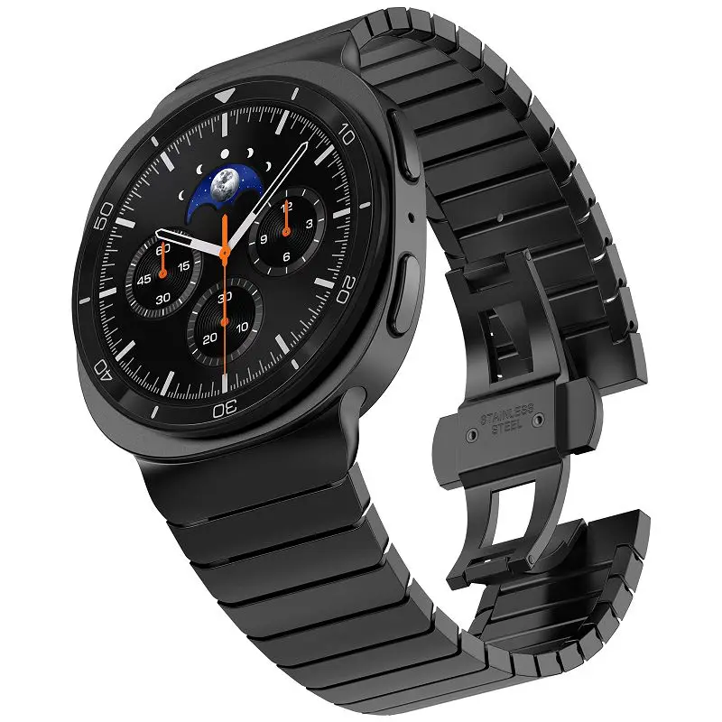 

Metal Watch Bands for Samsung Galaxy Watch 8 40 44mm Stainless Steel Bracelet Strap for Galaxy Watch 8 Classic 46mm