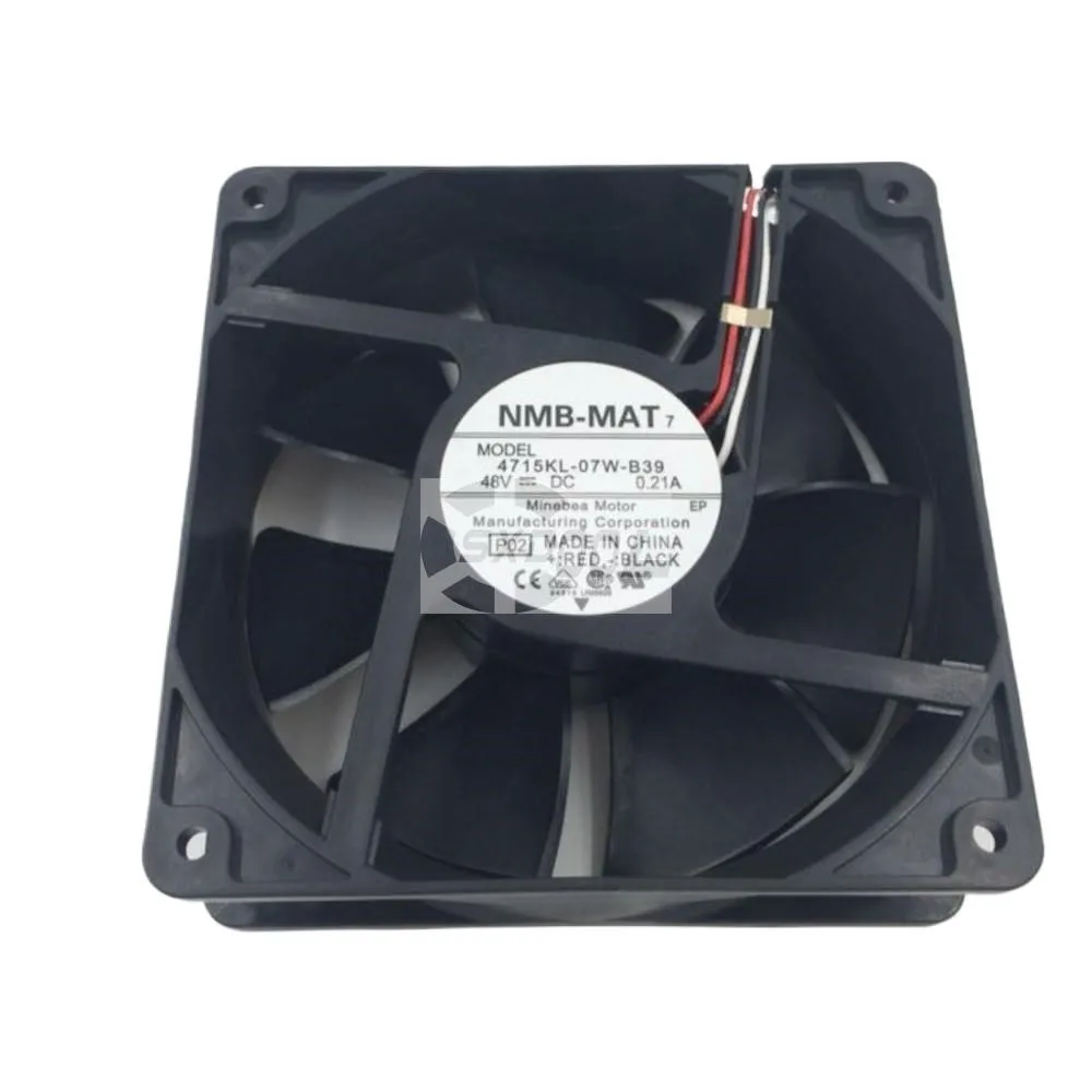 1PCS for NMB 4715KL-07W-B39 12038 48V 0.21A Cooler Cooling Fan, High Efficiency, Reliable Industrial & Server Application