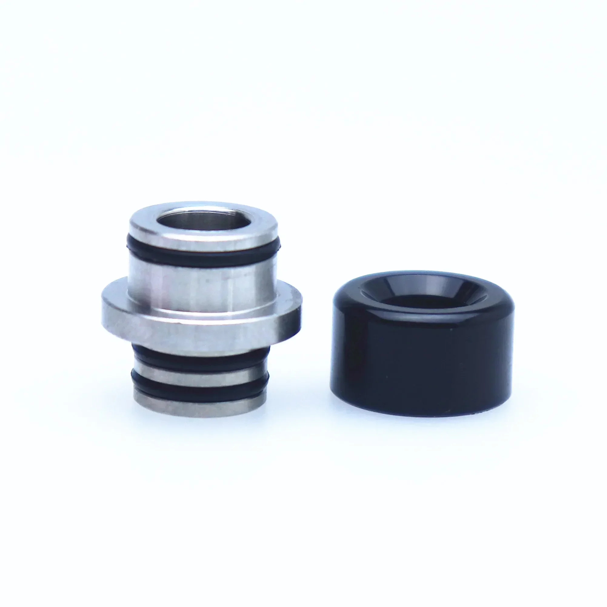 510 فم واسع متكامل من الفولاذ المقاوم للصدأ والأكريليك DRIP TIP 510 وصلة قش متكاملة #3