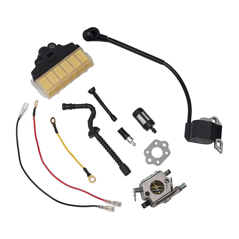 

Carburetor and Ignition Coil Replacement Set for MS 250C Chainsaws Comes with Air Filter and Fuel System Components