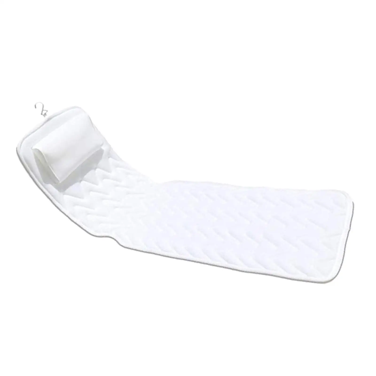 Full Body Bath Pillow Head Rest Non Slip Breathable Mattress Pad Bathtub Cushion