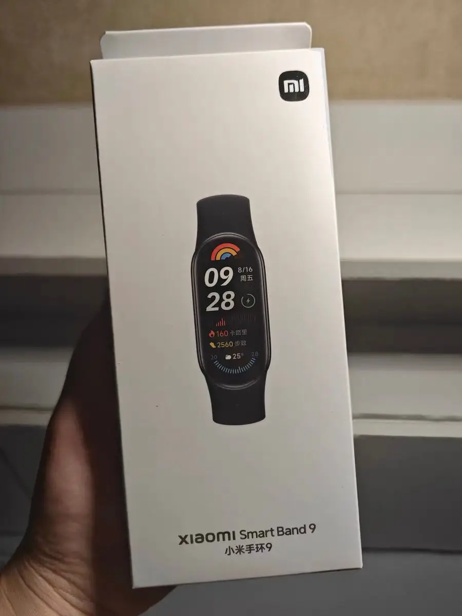 Original Xiaomi Mi Band 9 Blood Oxygen 1.62 AMOLED Screen Bracelet Miband9 60Hz Fitness Traker Heart Rate Monitor Smart Band 9