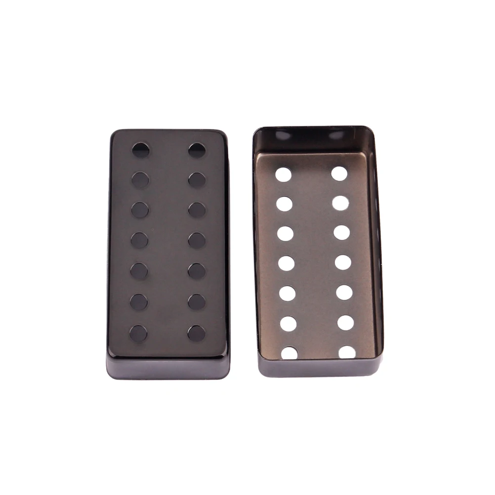

1Set Humbucker Pickup Cover Copper Nickel Alloy Electric Guitar Parts DIY Projects Electric Guitar Accessory