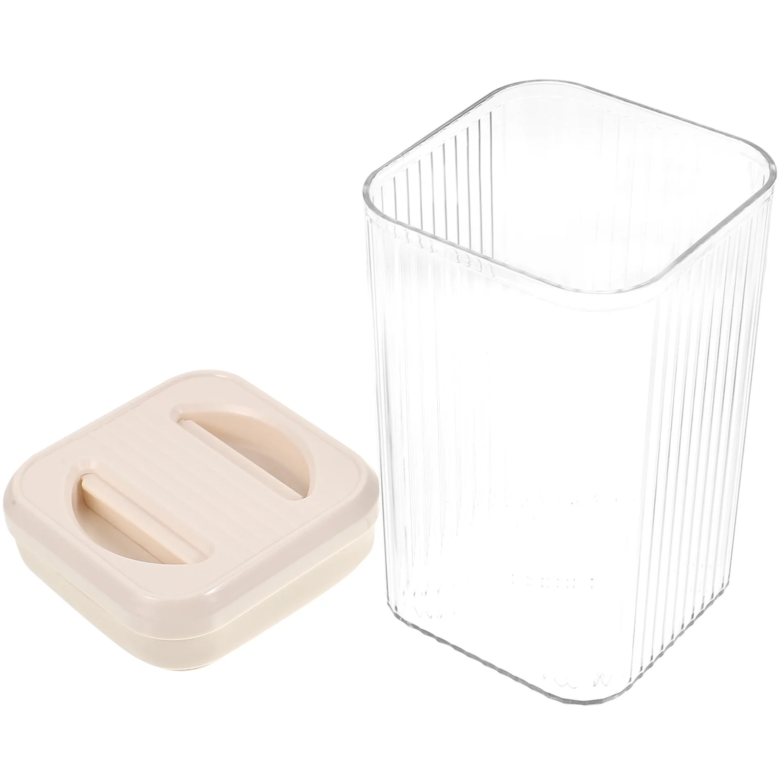 

Food Storage Airtight Jar Coffee Bean Container Sealed Canister Snack Holder Lightweight Large Capacity