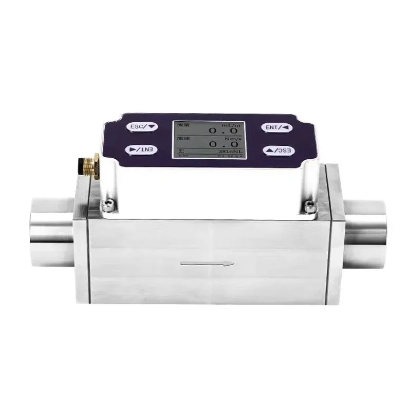 ESMF003 micro gas mass digital flowmeter, It can detect hydrogen, nitrogen, argon , oxygen  etc