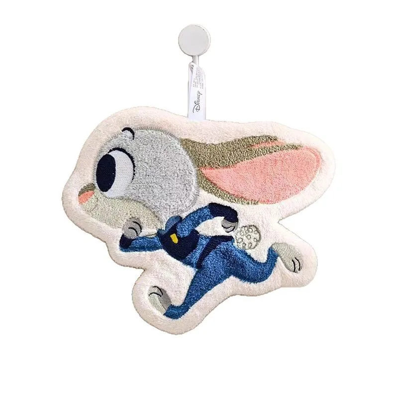 Disney's new three-dimensional cartoon hand towel hanging cute thickened small animal children's hand wipes kitchen bathroom rag