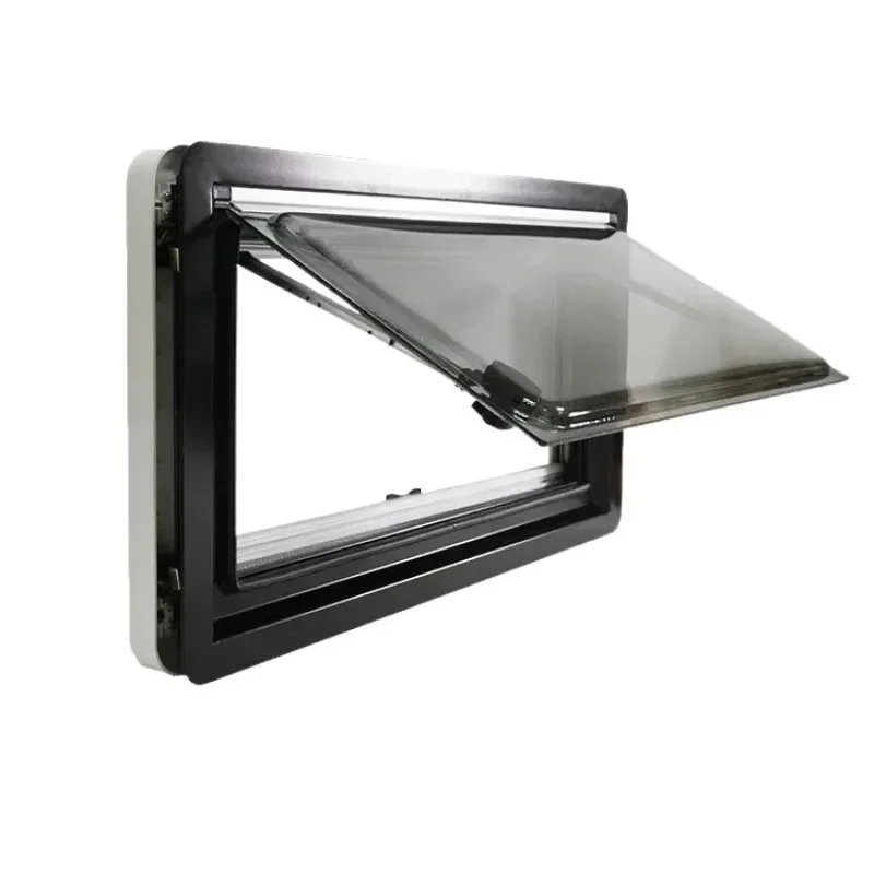 

800x500mm RV Window,Right Angle Window Aluminum Material,Caravan Side Window for Camper Trailer Conversion Vehicle