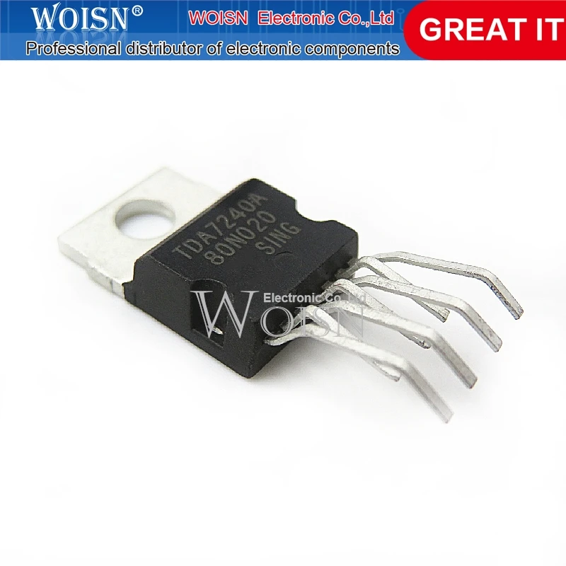 10PCS TDA7240A TDA7240 TO-220-7