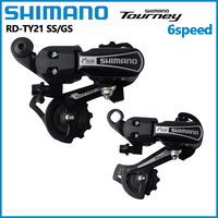 SHIMANO TOURNEY TY21 6S RD SS Short Cage GS Medium Cage Rear Derailleur Black MTB Mountain Bike Part