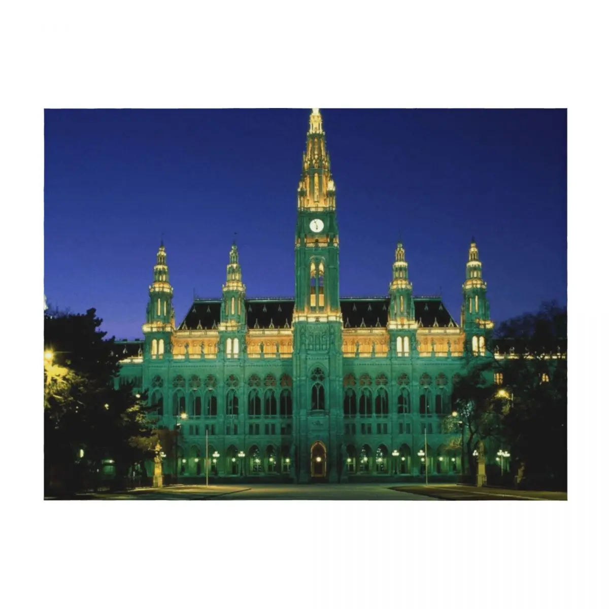 

Town Hall, Vienna, Austria Throw Blanket Sofa Luxury Throw funny gift Plaid on the sofa Blankets