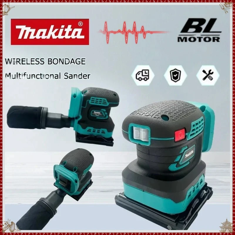 

Makita Cordless Random Orbit Sander Professional Polishing Machine Brushless Speed Control Tool For Makita Battery