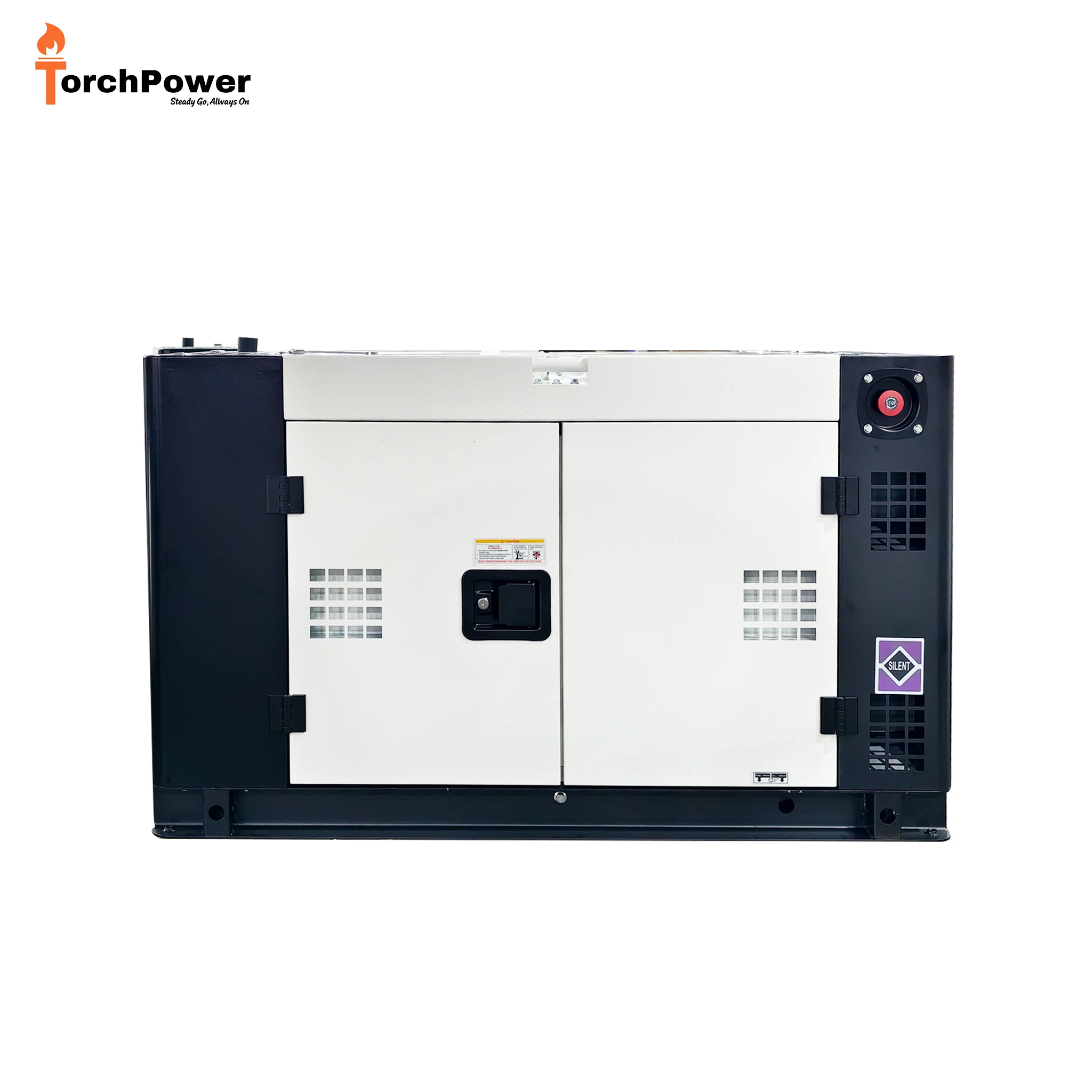 

Remote Auto Start Silent Electric Portable Open Type Synchronous AC Water Cooled Diesel Generator For Industrial Application