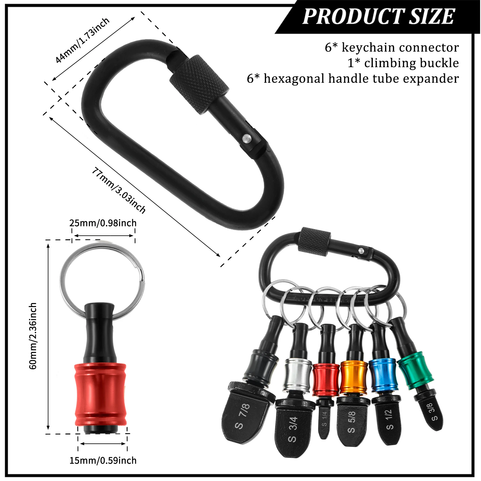 Manual Pipe Swage Tool HVAC Repairing Set Copper Tube Expander Manual Swaging Tool Drill Bit Detachable Copper Tubing Tool Bit