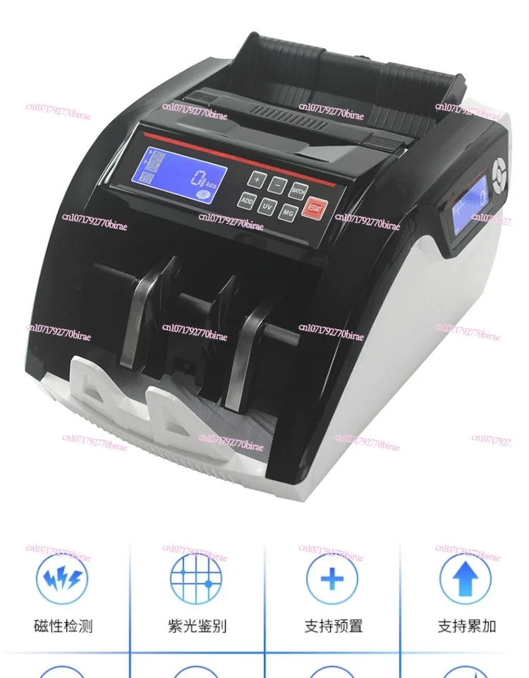 Foreign currency banknote machine International charging multi-currency  counting artifact Bank household commercial portable