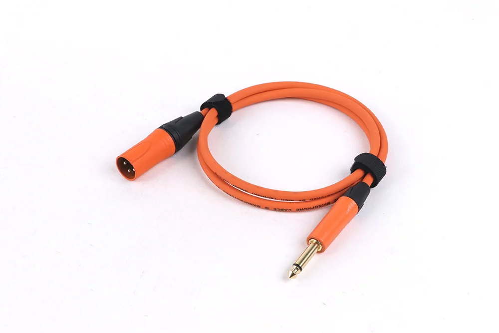 6,35 mm Mono-Stecker TS-Buchse auf 3-poliges XLR-Stecker/Buchse Audiokabel für Pro-Aufnahme, Verlängerung, Mikrofon, Kabel, Mixer, Lautsprecher, Verstärker, Live – Detail 5