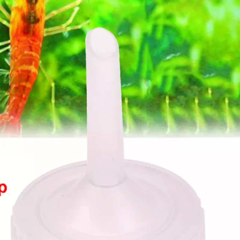 10 unidades de tapas incubadoras de Artemia para acuario, adaptadores de botella para criadero de huevos de camarón, accesorios para sistema de botellas DIY