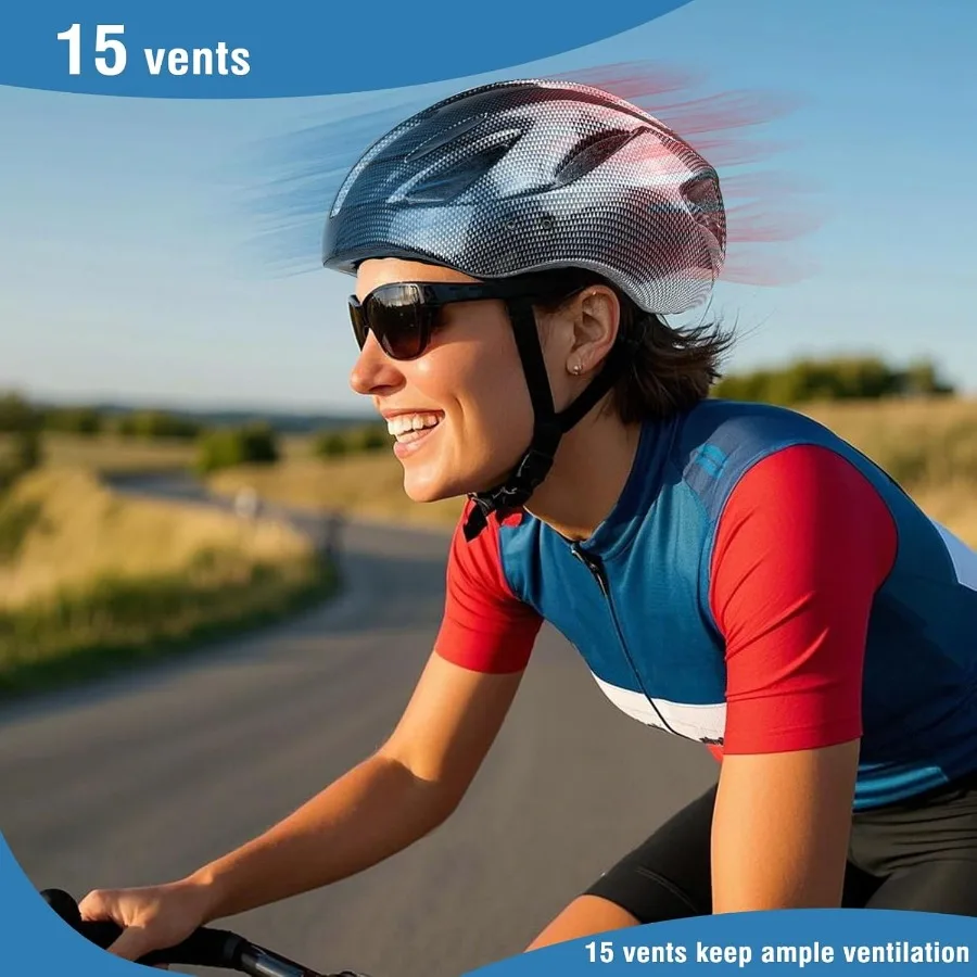 Fietshelm voor volwassenen voor dames en heren Afneembaar vizier voor mountainbiken CPSC SafetyCertified Stijlvolle duurzame fietshelm w