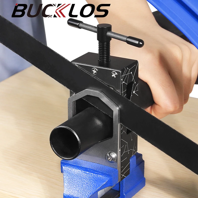 BUCKLOS Bicycle Fork Tube Cutter Durable Bike Seatpost Tube Cutter Aluminum Alloy steel Road Mountain Bike Handlebar Saw Tool