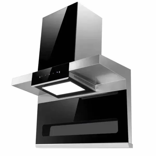 モダンデザインステンレス製レンジフード、家庭用キッチン換気クッカーフード