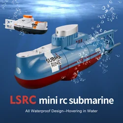 Rc Boat Kids Toy Mini Remote Control Submarine Waterproof Radio-Controlled Ship Diving Model Electric Model Toys Childern Gift