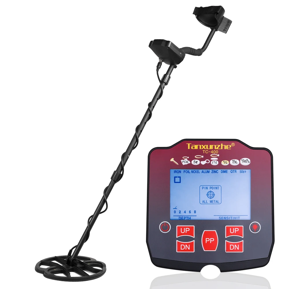 2023 New Underground TC-400 Metal Detector Gold Detectors Treasure Hunter Detector Circuit Metales High Sensitivity Waterproof