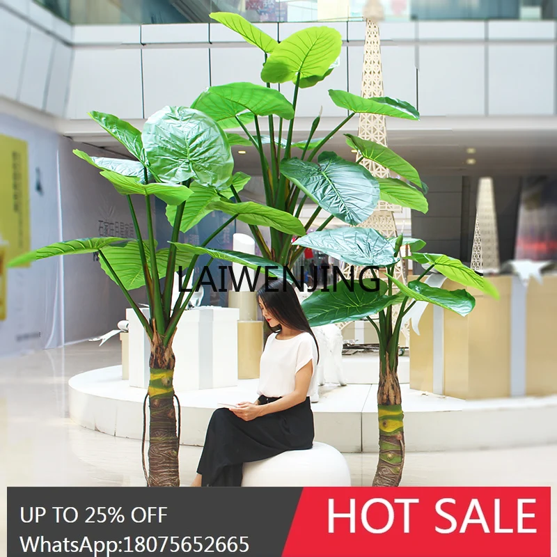Simulation Turtle Bamboo Interior Decoration False Plant Large Potted Plant Floor Decoration