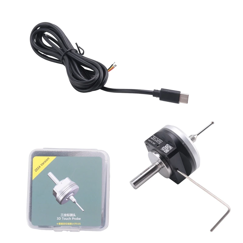 High precision edge finder CNC V6 Anti-Roll 3D Touch Probe Edge Finder to Find the Center Desktop CNC Probe for Mach 3 and Grbl