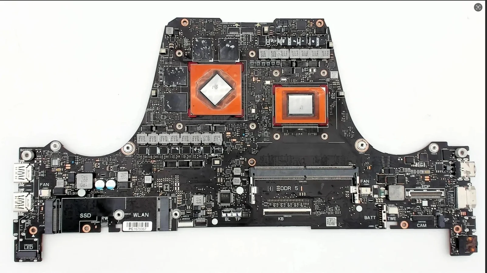 For ASUS Zephyrus G14 GA402RK 8G RAM R7-6800HS R9-6900HS RX6700S