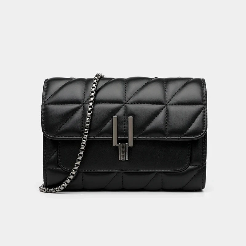 Lingge bag chain bag single shoulder bag diagonal cross style crossbody bag for women image 3