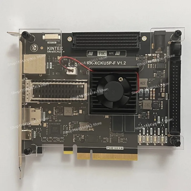 XCKU5P KU5P FPGA Board with QSFP28 100G & PCIE3.0 – FMC HPC Development Kit for College Lab & Tech Innovation Team