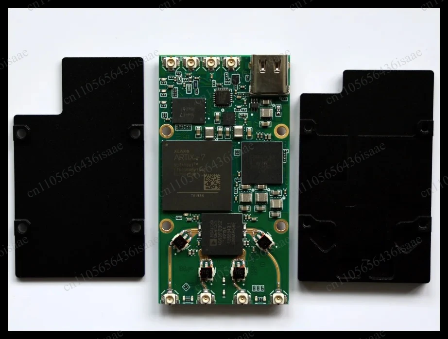 Tiny B210 70MHz-6GHz SDR Development Board, Compact Portable Software Defined Radio Communication Module