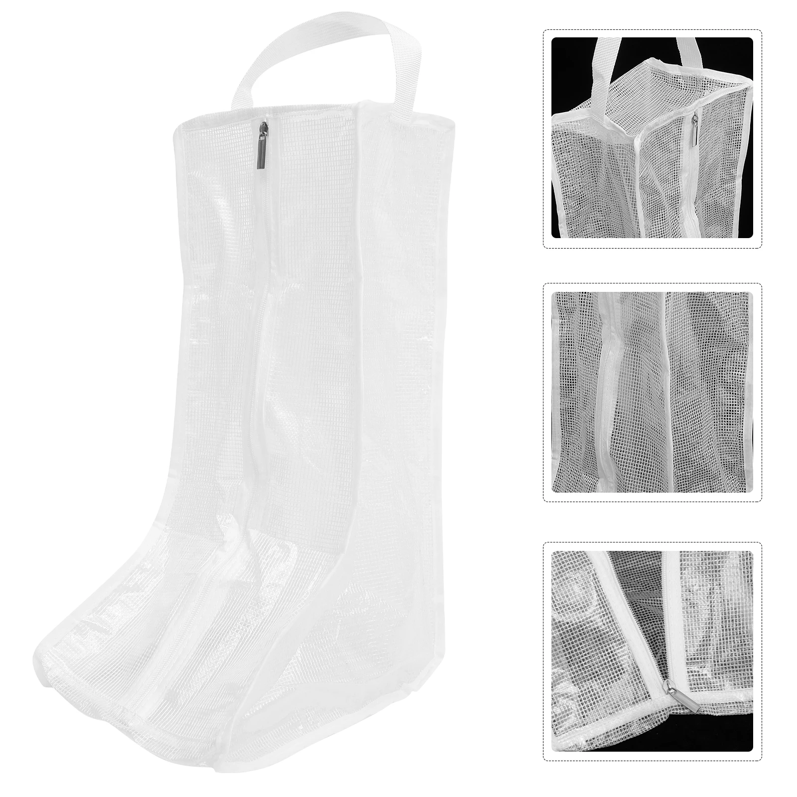 

Zipper Boot Dust Cover Shoe Storage Bags for Travel Organizer Boots and Reusable