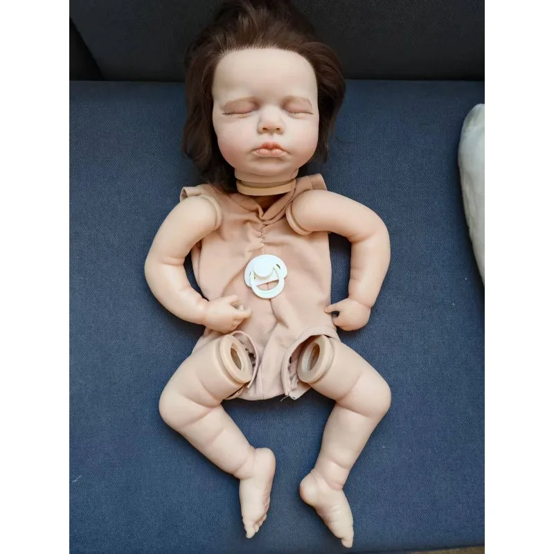

19inch Reborn Doll Kit Loulou Already Painted Unfinished DIY Doll Parts