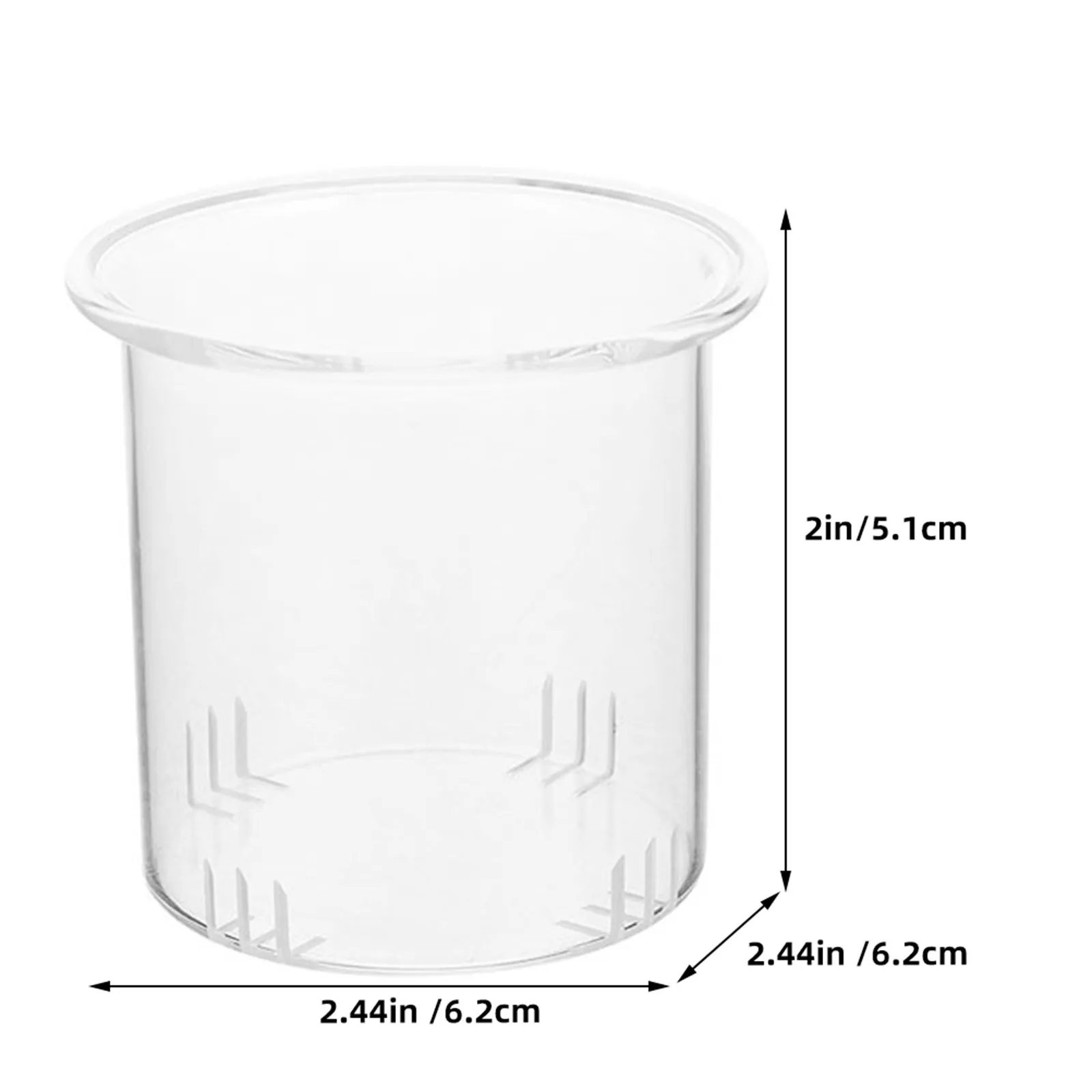 High Quality Glass Tea Filter for Loose Leaf Tea Infuser Teapot Strainer Replacement Home Use Non Deformable Reliable