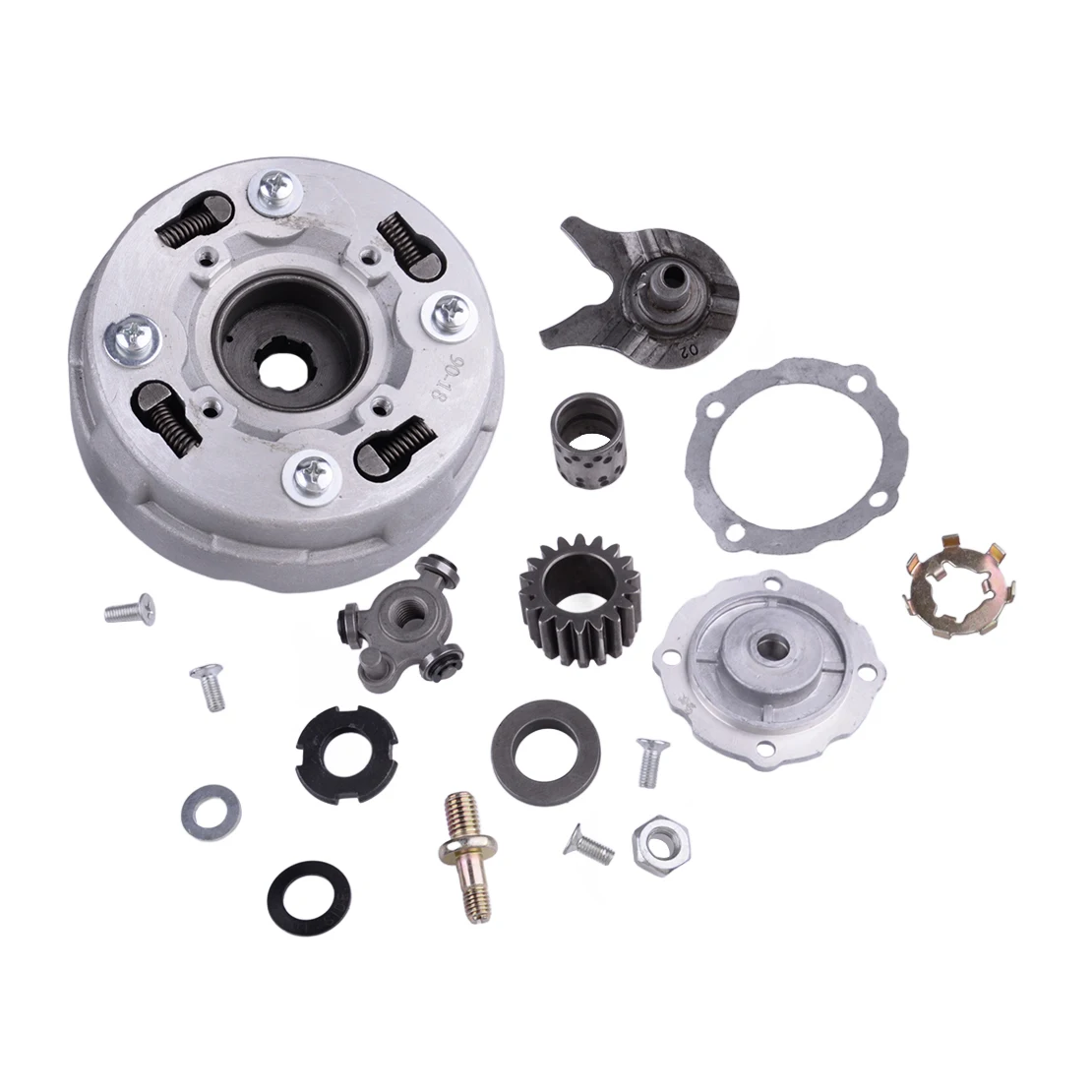 Auto Clutch Reverse Kit 17 Teeth Fit for Taotao SUNL Monkey ATV Go Kart Quad Bike Dirt Bike ATV Trail Bike 110cc 125cc Engine